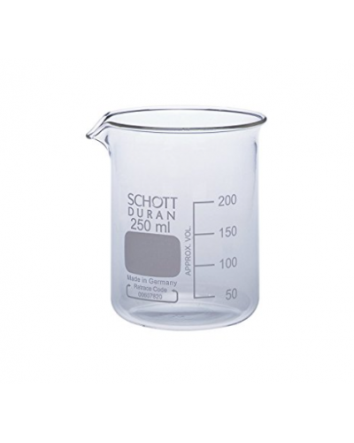 Cốc đốt thấp thành có mỏ Duran