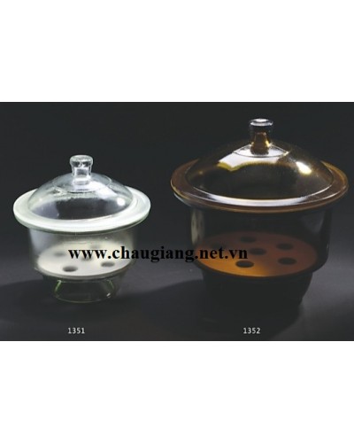 Bình hút ẩm không vòi nâu fi 300 Bình hút ẩm không vòi nâu fi 300