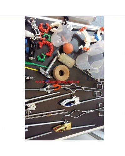 Giá kẹp thí nghiệm, kẹp cổ bình cầu, kẹp sinh hàn