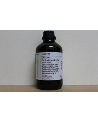 Sulfuric acid 98% for analysis EMSURE® Sulfuric acid 98% for analysis EMSURE®