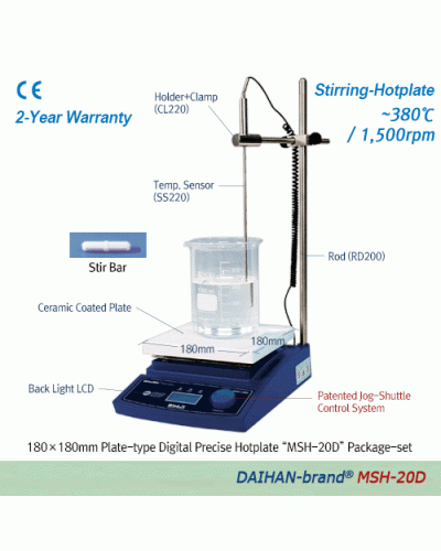 Máy khuấy từ gia nhiệt MSH-20D Daihan Máy khuấy từ gia nhiệt MSH-20D Daihan