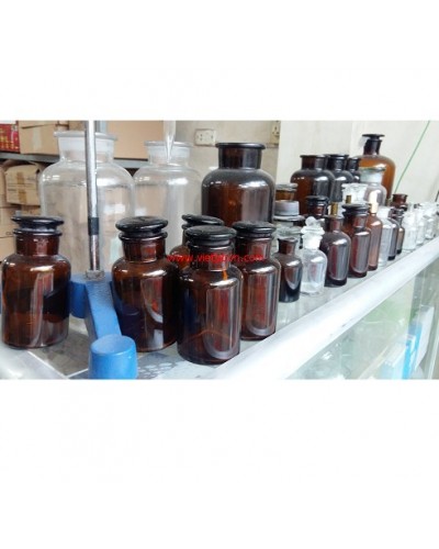 Chai thủy tinh đựng mẫu thí nghiệm Chai thủy tinh đựng mẫu thí nghiệm