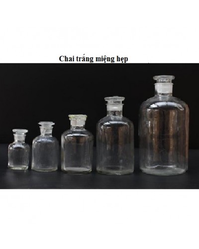 Chai trắng miệng hẹp 30ml