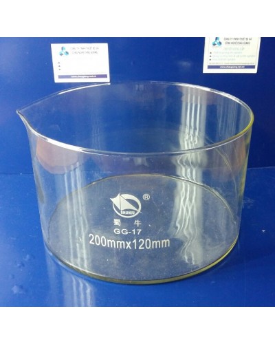 Chậu thủy tinh fi 14cm