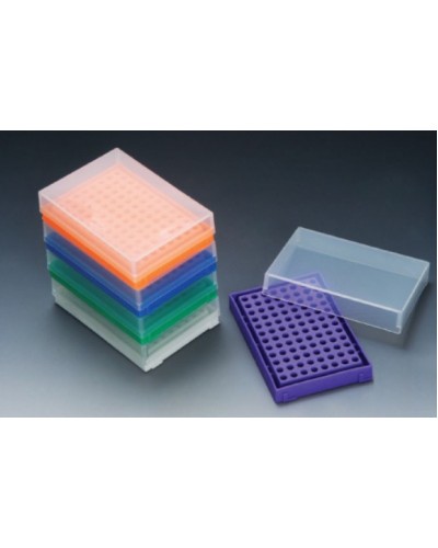 Hộp nhựa có nắp đựng ống PCR