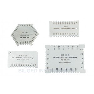 Thước kiểm tra độ dày màng sơn BGD 531